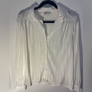 Chic White Button Down Shirt